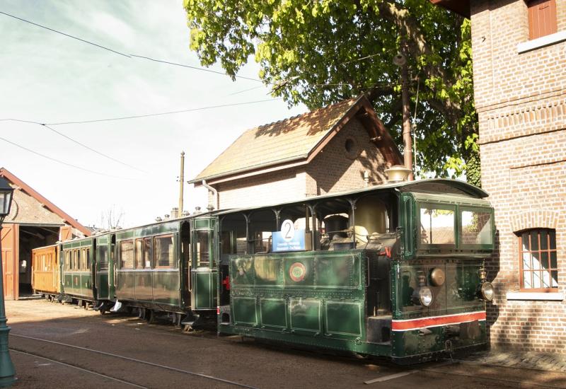 Spelenderwijs op de rails: 'Beweging en Erfgoed in het Trammuseum' © Foto eigendom van BSM vzw - fotograaf Robert Jeanfils