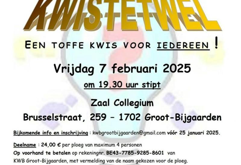 Kwistetwel 2025 © RAAK Groot-Bijgaarden